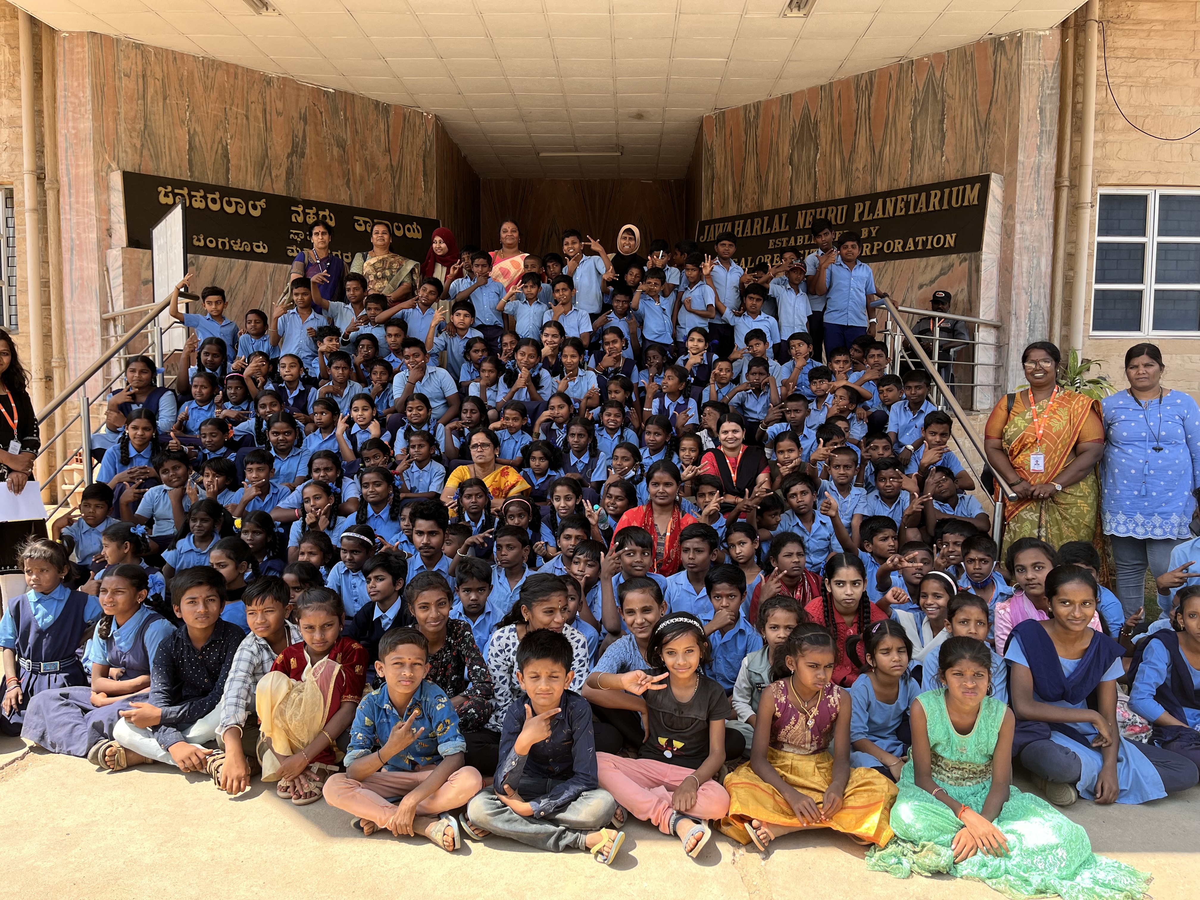 Children learning and playing at Bija Trust